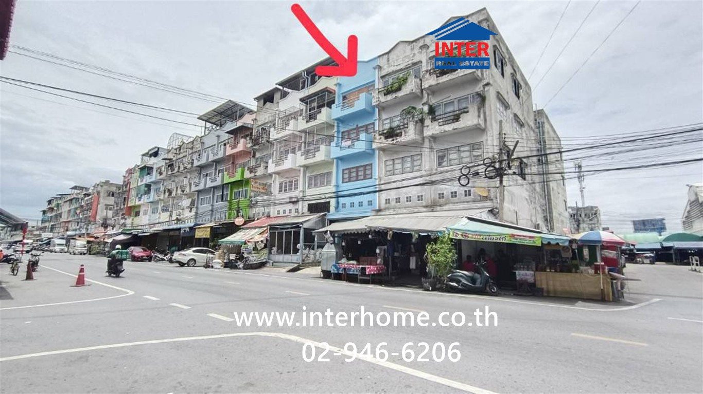 อาคารพาณิชย์ 4.5 ชั้น 16 ตร.ว. อาคารพาณิชย์ ใกล้สำนักงานเขตที่ดินจังหวัดนนทบุรี สาขาบางใหญ่ ถนนกาญจนาภิเษก บางใหญ่ นนทบุรี  – รูปที่ 2