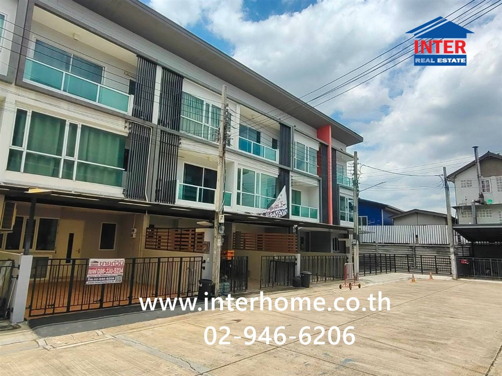 ทาวน์โฮม 3 ชั้น 20 ตร.ว. หมู่บ้านดิไอบอกซ์ เกษตร-นวมินทร์ บ้านพร้อมอยู่ทำเลประเสร็ฐมนูกิจ ,โฮมออฟฟิศประเสร็ฐมนูกิจ เขตบึงกุ่ม กรุงเทพมหานคร  – รูปที่ 2