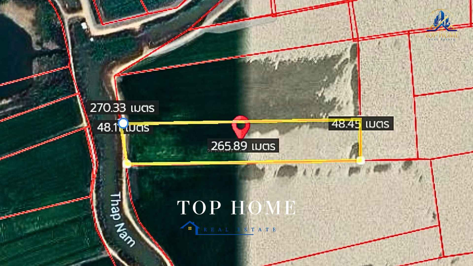 🔥 Urgent sale! Large plot of land • Area 7 rai 1 ngan 30 sq m. • Total 2,930 sq m. Bang Pahan, Ayutthaya 🔥 💰 Special price only 1.5 million baht! – รูปที่ 2