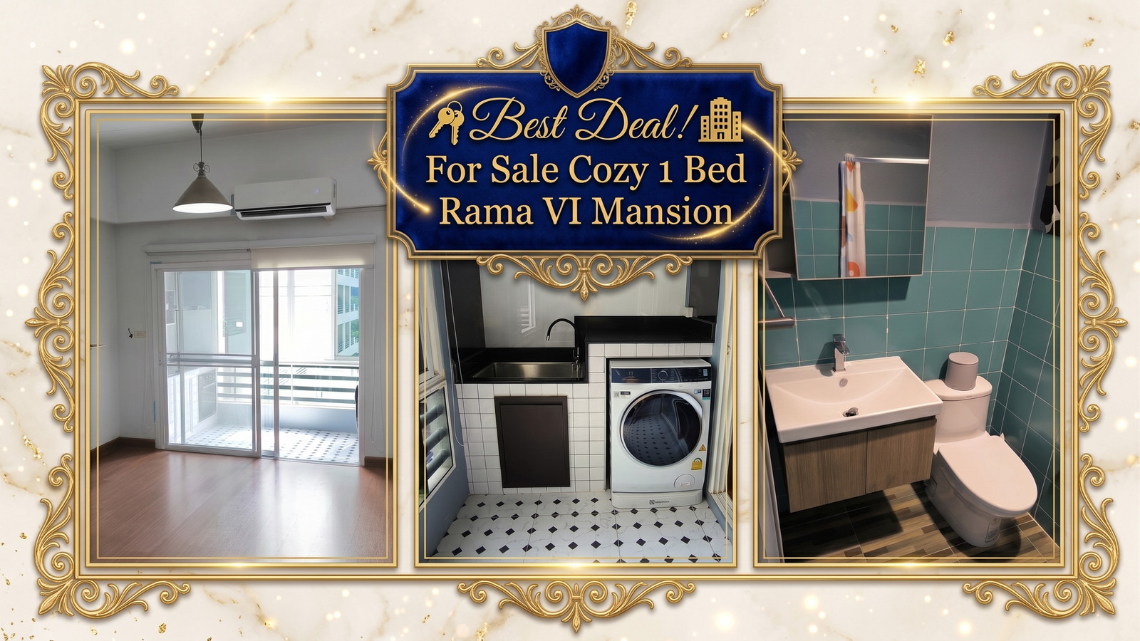 ✨Best Deal! For Sale Rama VI mansion near Bang Aor MRT ✨