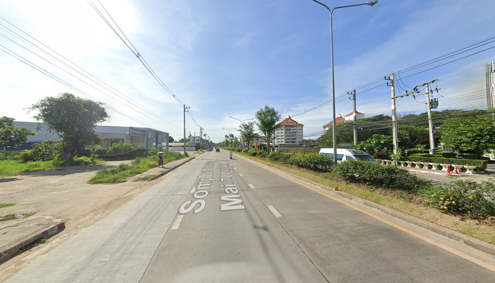 ให้เช่า ที่ดินติดถนนใหญ่ 1-2 ไร่ ทำเลดีมาก ใกล้สนามบินเชียงใหม่ ใกล้ Big C หางดง – รูปที่ 3
