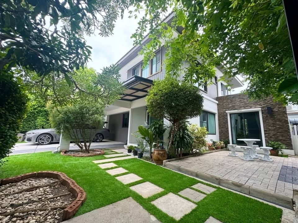 ให้เช่าบ้านเดี่ยว 4 ห้องนอน มัณฑนา บางนา กม.7 ใกล้ Mega Bangna | บ้านเช่าบางนา