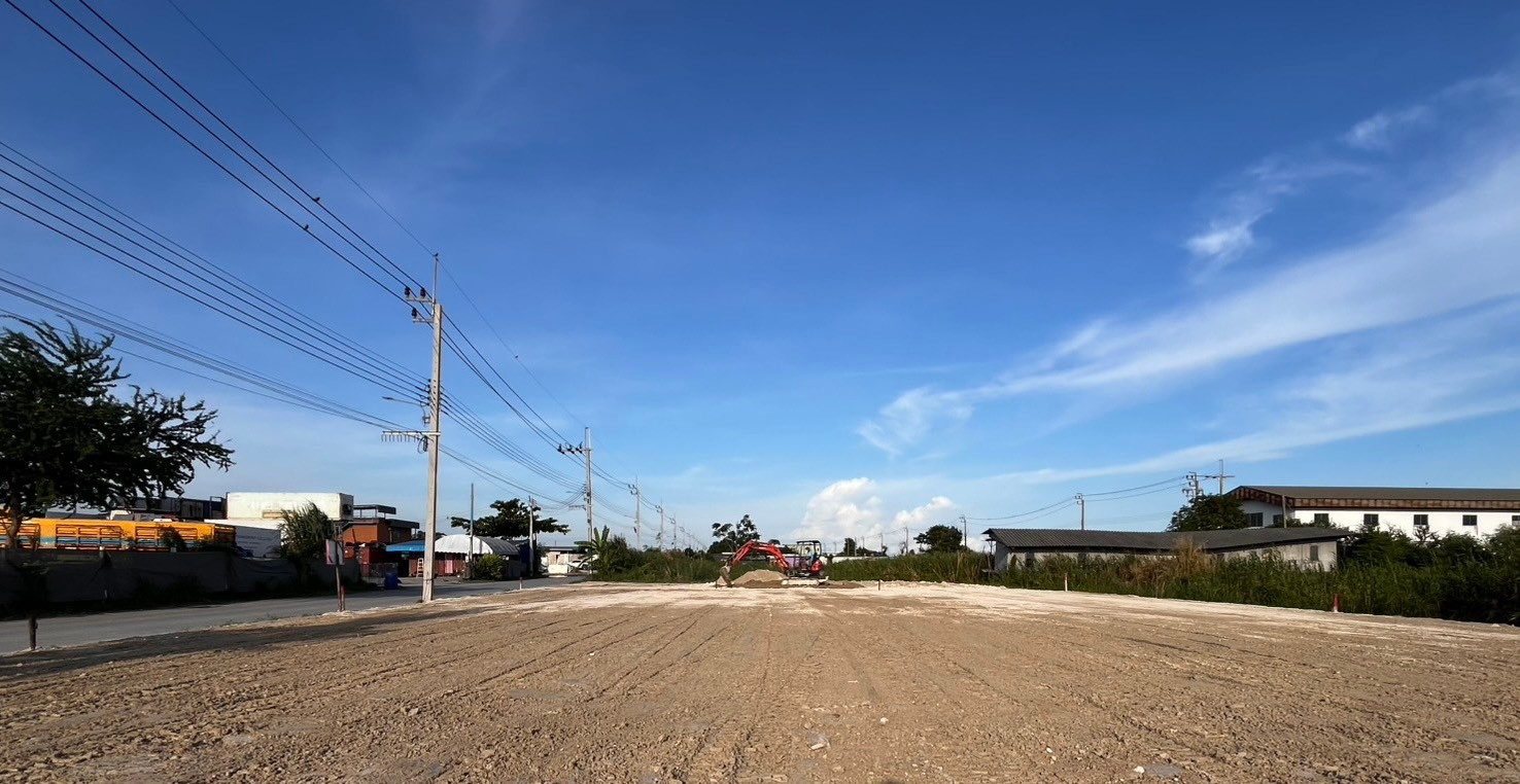สร้างบ้าน ออฟฟิส โกดัง คลังสินค้า เดินทางสะดวก หน้ากว้างมาก ใกล้ถนนตัดใหม่กรุงเทพกรีฑา สนามบิน มหาวิทยาลัย รถไฟฟ้าและมอเตอร์เวย์ พระราม9 ใกล้แหล่งงาน โรงเรียนนานาชาติ จุดขึ้นลงทางด่วนสายใหม่ – รูปที่ 3