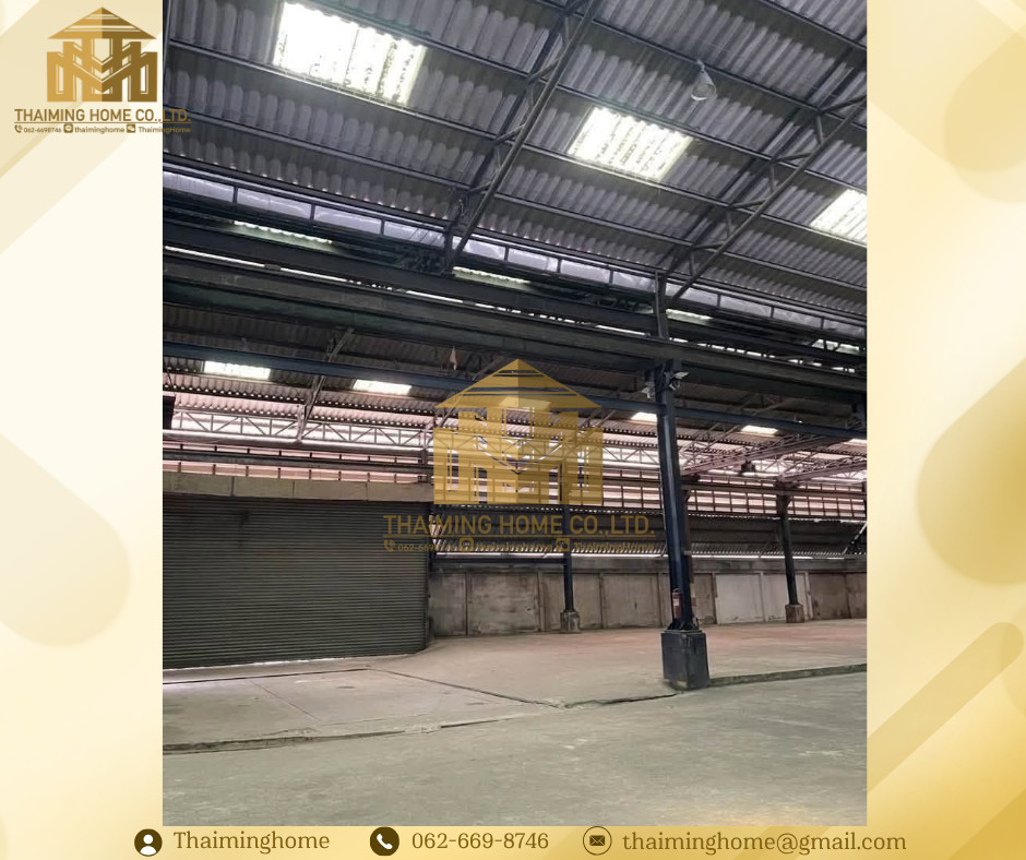Warehouse for rent with office, crane, scale, 1,200 sq m., Theparak KM 5.5, Samut Prakan (TW8-27626) – รูปที่ 4