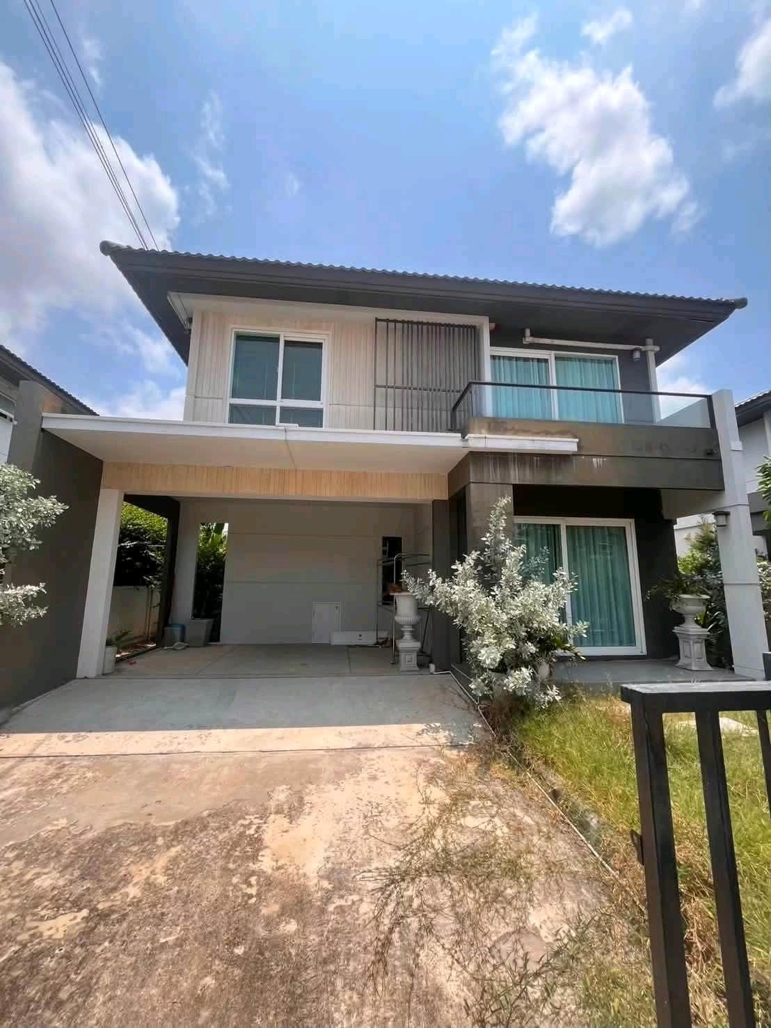 ✨ 2-story detached house, good location, near Suvarnabhumi Airport.