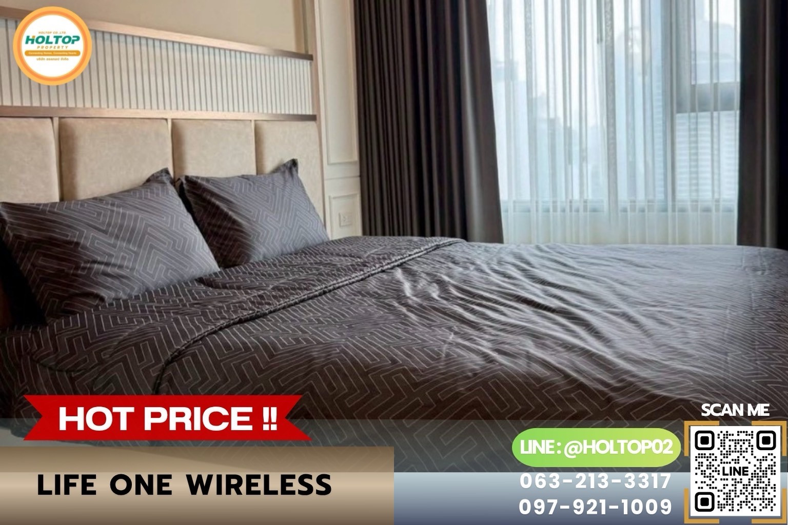 #L1140 ให้เช่าคอนโด Life One Wireless #L1140 ให้เช่าคอนโด Life One Wireless