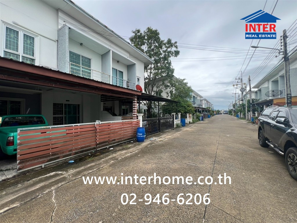 ทาวน์เฮ้าส์ 2 ชั้น 21.6 ตร.ว. หมู่บ้านเดอะเนเจอร์ การ์เด้น ซอยเทศบาล5 ถนนประทุมธานี-บางเขน (346) ถนนบางบัวทองสุพรรณบุรี ลาดหลุมแก้ว ปทุมธานี  – รูปที่ 3