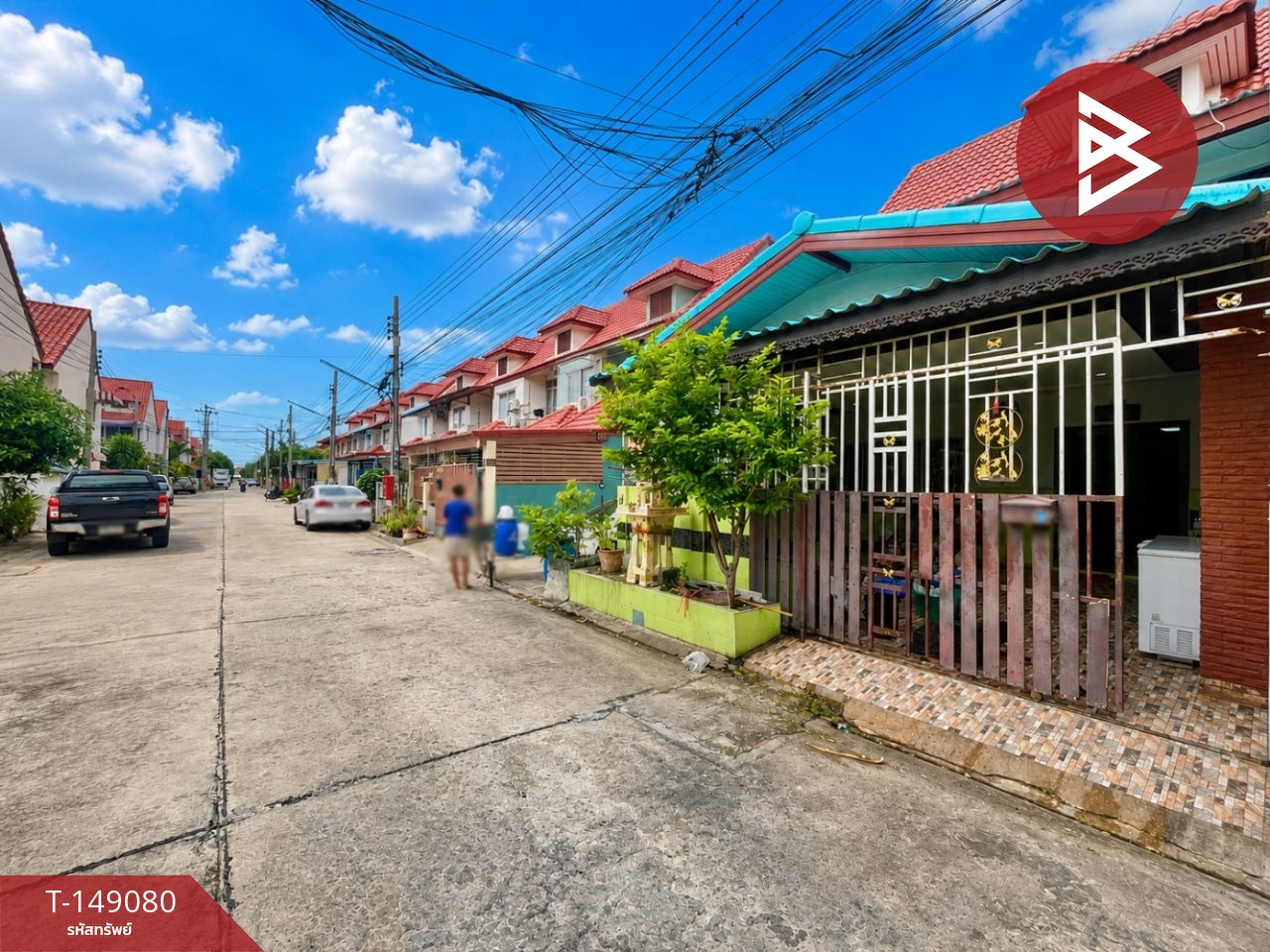ขายทาวน์เฮ้าส์ หมู่บ้านเด่นชัย ซอยมังกร บางปูใหม่ สมุทรปราการ – รูปที่ 2