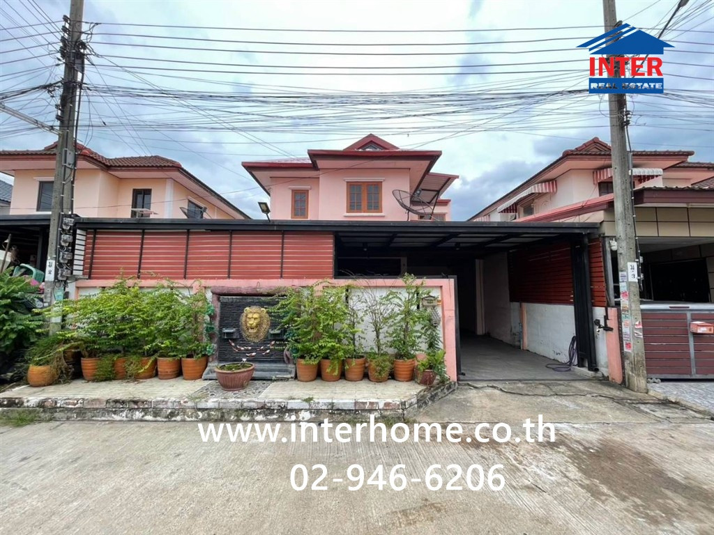บ้านเดี่ยว 2 ชั้น 36 ตร.ว. หมู่บ้านวงศกร3 ใกล้ตลาดวงศกร ซอยหนองระแหง 3 ถนนคู่ขนานกาญจนาภิเษก ถนนหทัยราษฎร์ เขตมีนบุรี กรุงเทพมหานคร 