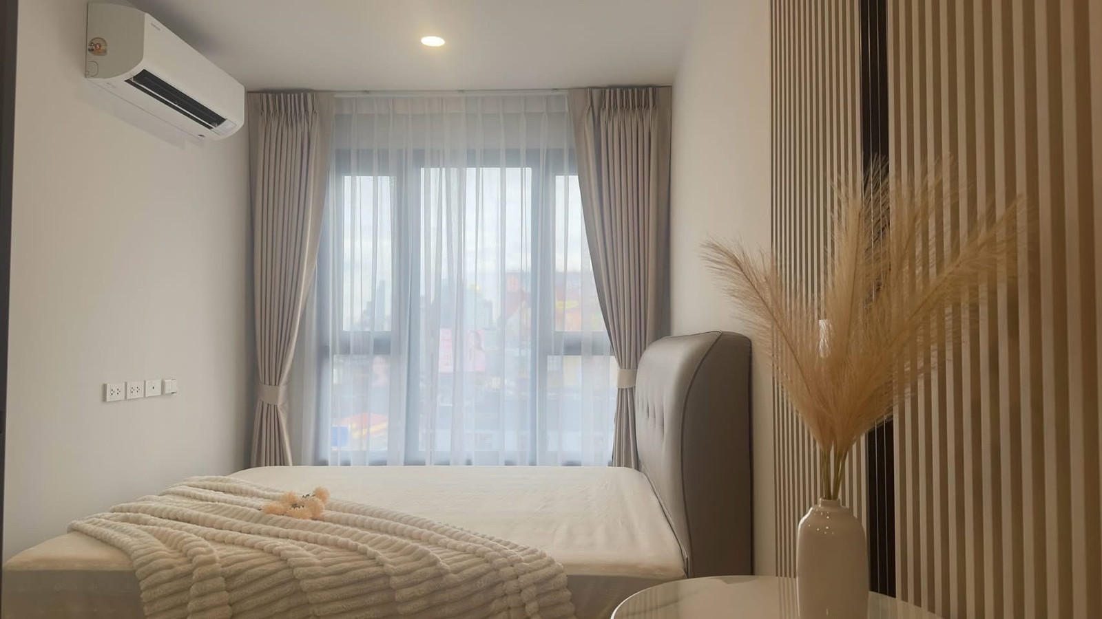 ให้เช่า🔥🔥คอนโด Aspire Vibha Victory | ห้องวิวตึกใบหยก ชั้น 11 (One Bedroom Plus) – รูปที่ 2
