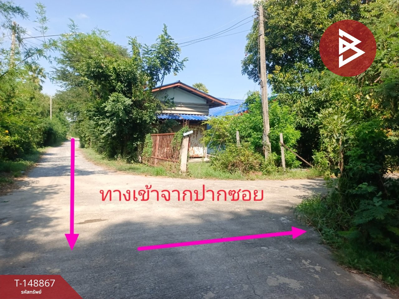Land for sale, area 3 ngan 90 sq m, Sanam Chai, Suphanburi. – รูปที่ 3