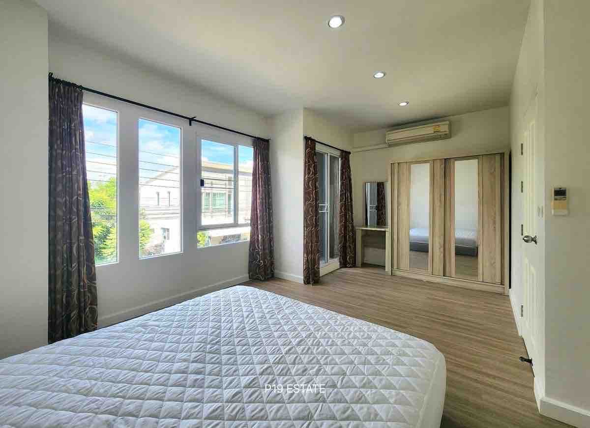 บ้านเช่า เฟอร์ครบ พร้อมอยู่ แปลงหน้าสวน หน้าบ้านไม่ชนใคร – รูปที่ 4
