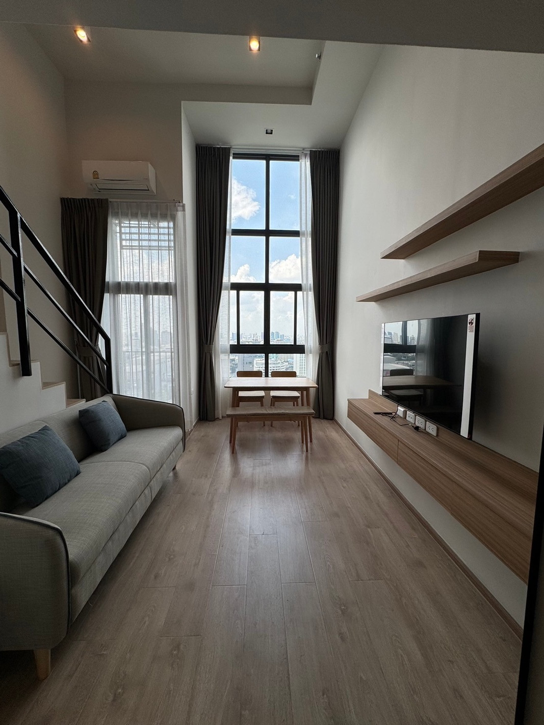 FOR RENT - Ideo Rama 9 - Asoke  MRT พระราม9    ห้อง Hybrid Studio | Duplex  – รูปที่ 3