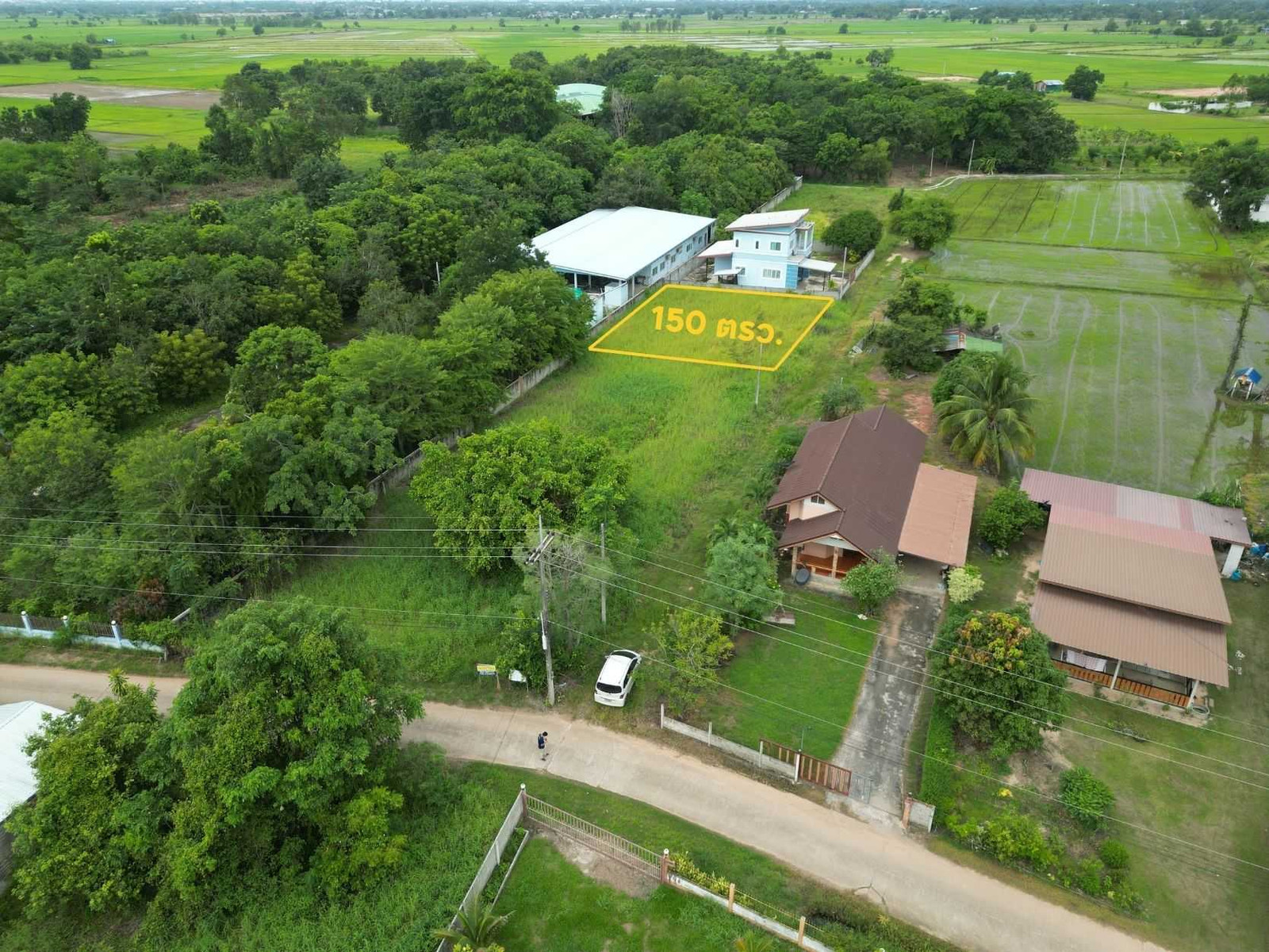 Beautiful vacant land plot Suitable for building a house in Hua Ro location. Beautiful vacant land plot Suitable for building a house in Hua Ro location.