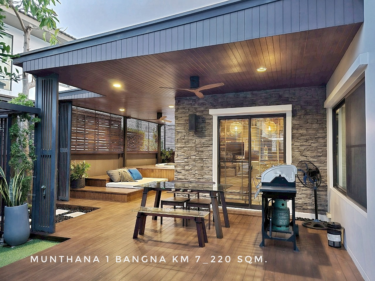 🎉🎉For RENT-Single house, Munthana Bangna km.7, with pet friendly easy travel around inbound and outbound near Mega-Bangna