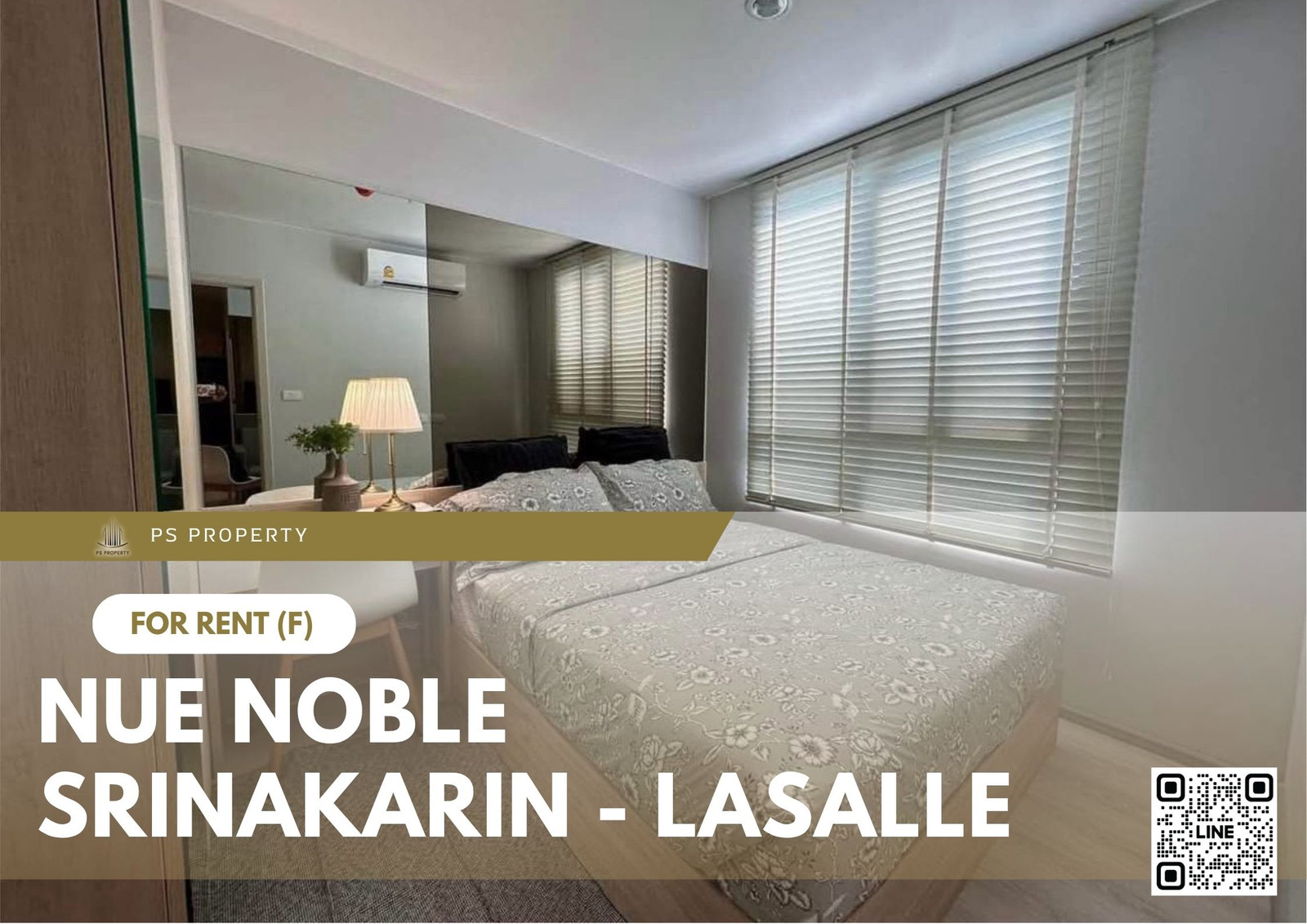 For Rent ✨ Nue Noble Srinakarin - Lasalle ✨ Fully furnished and equipped with appliances; near MRT Sri Lasalle. For Rent ✨ Nue Noble Srinakarin - Lasalle ✨ Fully furnished and equipped with appliances; near MRT Sri Lasalle.