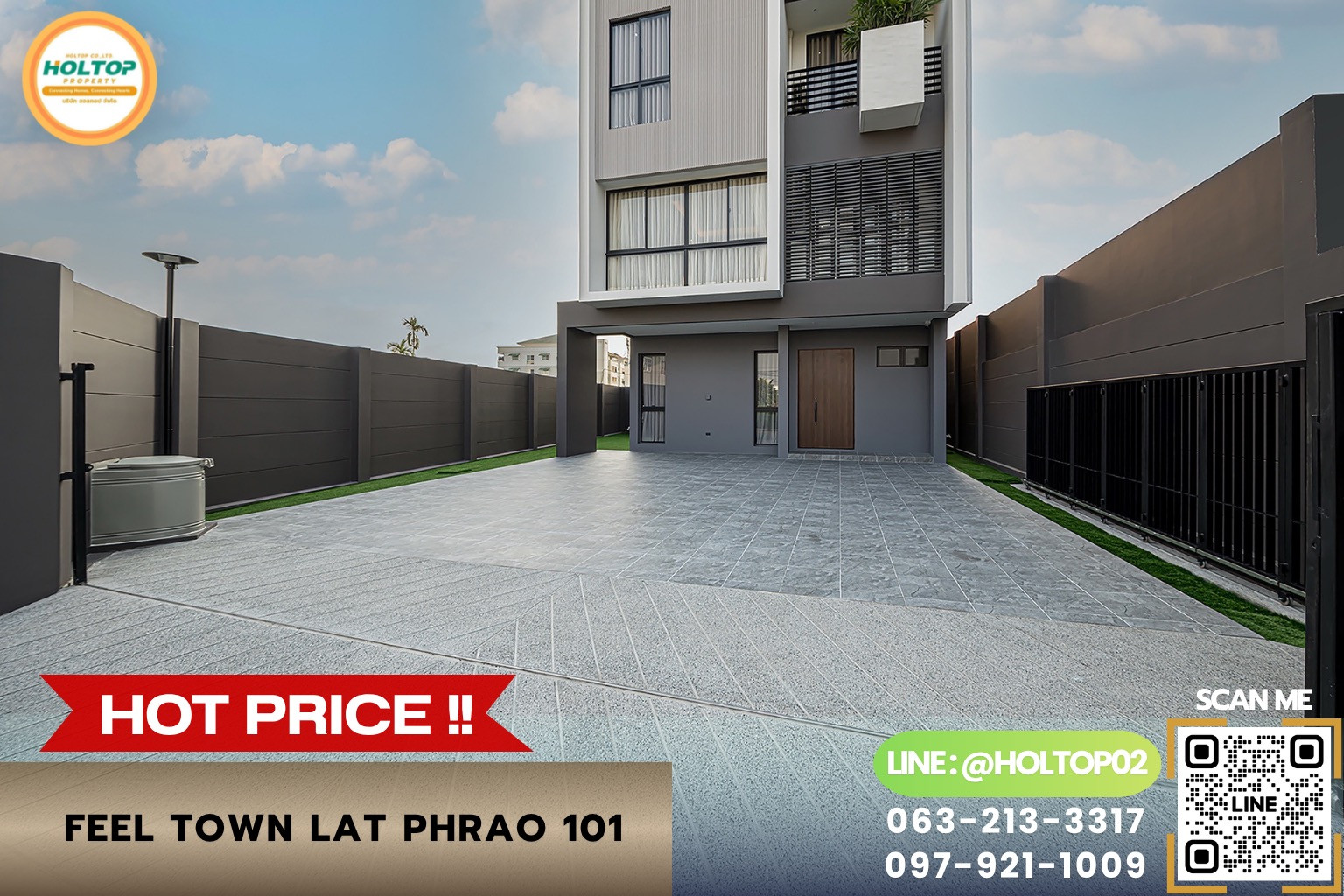 #R10750 House for rent Feel Town Lat Phrao 101. #R10750 House for rent Feel Town Lat Phrao 101.