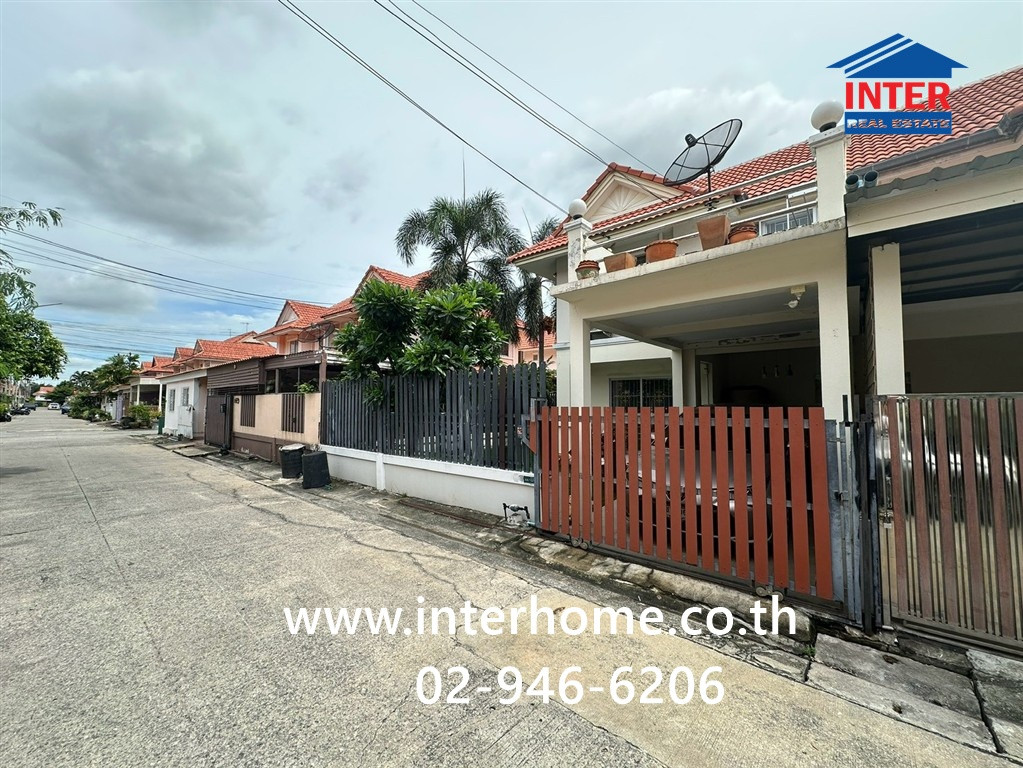 บ้านเเฝด 2 ชั้น 39.2 ตร.ว. หมู่บ้านพฤกษาดี คลอง3 ถนนเลียบคลองสาม คลองหลวง ปทุมธานี  – รูปที่ 3
