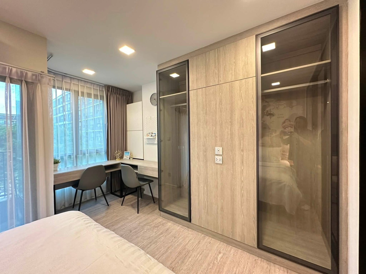 For rent Kave AVA, beautiful room, pool view, fully furnished, ready to move in. – รูปที่ 2