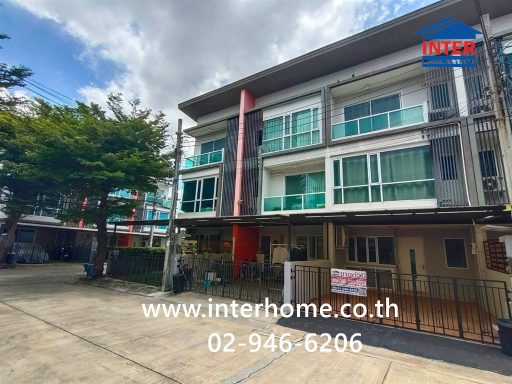 ทาวน์โฮม 3 ชั้น 20 ตร.ว. หมู่บ้านดิไอบอกซ์ เกษตร-นวมินทร์ บ้านพร้อมอยู่ทำเลประเสร็ฐมนูกิจ ,โฮมออฟฟิศประเสร็ฐมนูกิจ เขตบึงกุ่ม กรุงเทพมหานคร  – รูปที่ 3