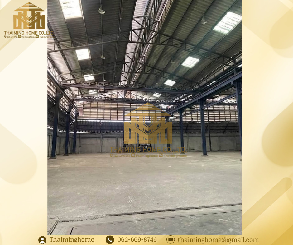 Warehouse for rent with office, crane, scale, 1,200 sq m., Theparak KM 5.5, Samut Prakan (TW8-27626) – รูปที่ 2