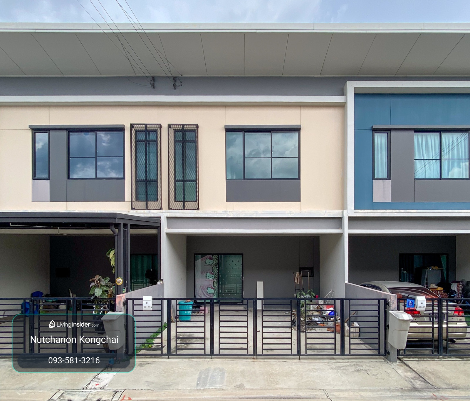 ขายทาวน์โฮม 2 ชั้น สิริ เพลส บางใหญ่ (Siri Place Bangyai)4 ห้องนอน | 3 ห้องน้ำ เพียง 2.3ลบ.