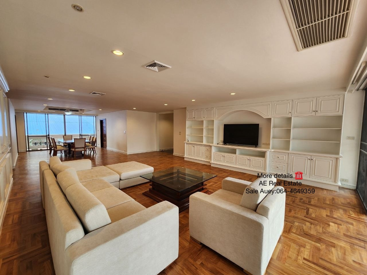 🐈🐕  Extra-large balcony (3 Bed 315 Sqm ) Hot Deal 100,000 THB  @BTS Asoke – รูปที่ 3