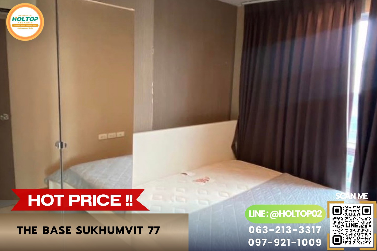 #R10771 ให้เช่าคอนโด THE BASE Sukhumvit 77 #R10771 ให้เช่าคอนโด THE BASE Sukhumvit 77