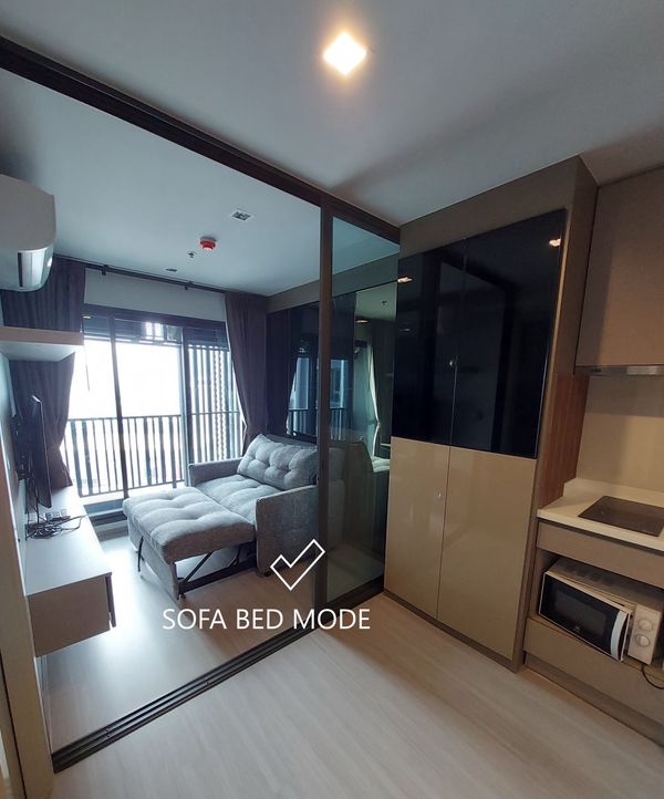 🔥Big room 18k🔥For rent Life Ladprao, next to BTS Lat Phrao Intersection.