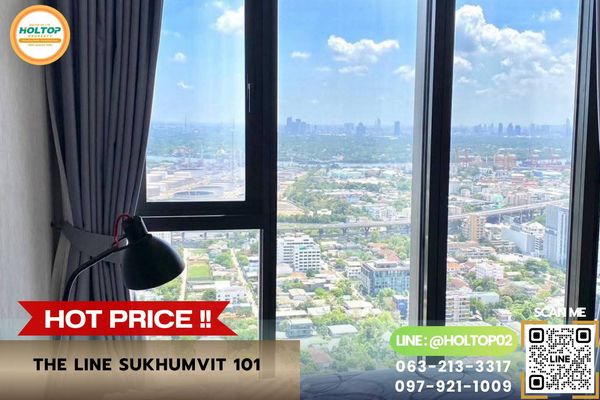 #L1164 ให้เช่าคอนโด THE LINE Sukhumvit 101