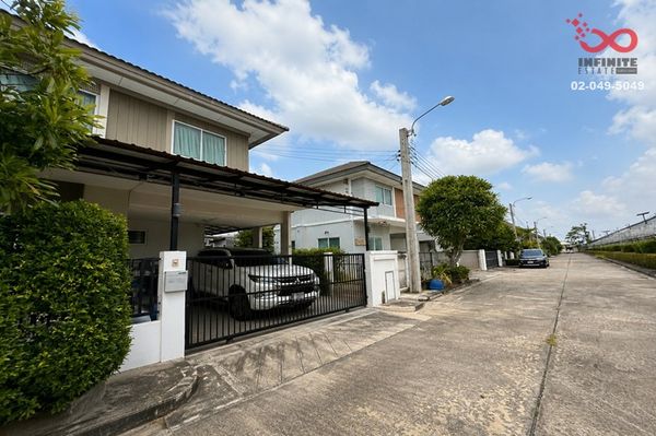 ขายบ้านเดี่ยว เพอร์เฟค พาร์ค พระราม 5-บางใหญ่ 2 ชั้น 50 ตรว. หลังริม