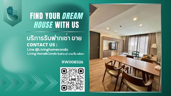 Condo for rent: Noble Above Wireless-Ruamrudee, quiet, fully furnished, near BTS Ploenchit -RW008326
