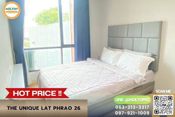 #R10751 Condo for rent The Unique Lat Phrao 26.
