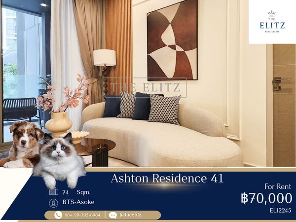 ✨ Super Luxury Low-Rise Sanctuary in Phrom Phong (Sukhumvit 41) | Supreme Privacy & Pet-Friendly Environment ✨