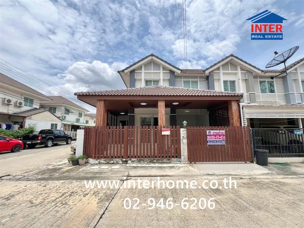 ทาวน์เฮ้าส์ 2 ชั้น 25.3 ตร.ว. หมู่บ้านพฤกษาวิลล์ 50/1 ถนนราษฎร์พัฒนา ถนนรามคำแหง เขตสะพานสูง กรุงเทพมหานคร 
