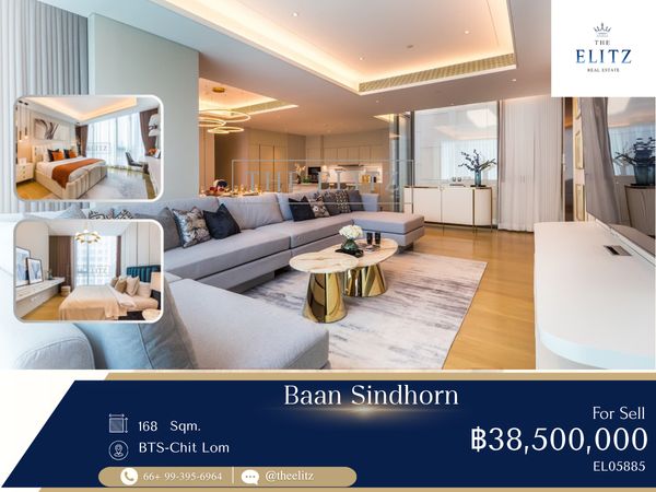 ✨ Ultra-Exclusive Super Luxury Leasehold Residence in Sindhorn Village | Langsuan-Wireless Prime District ✨ 