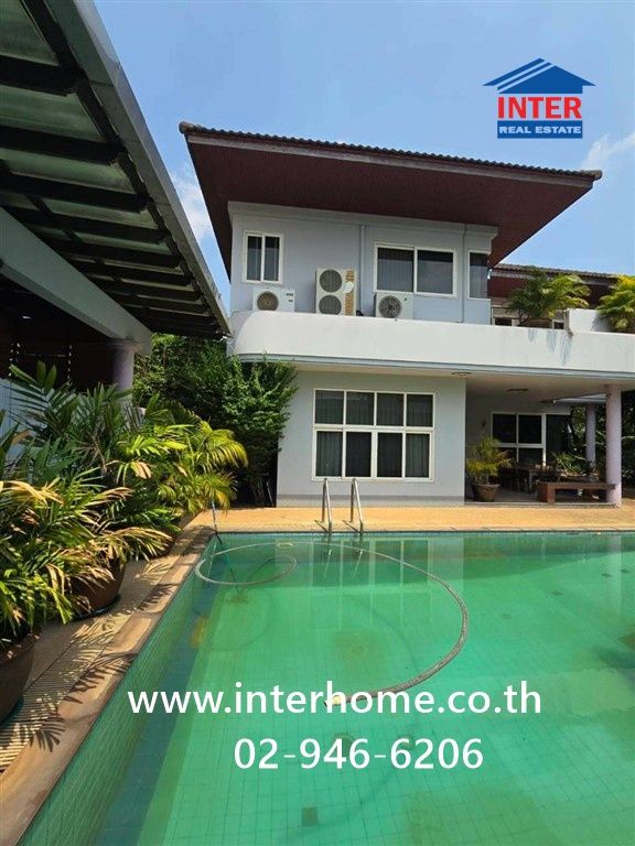บ้านเดี่ยว 2 ชั้น 355 ตร.ว. บ้านเดี่ยว ใกล้สน.ดอนเมือง ซอยเทิดราชัน27 ถนนวิภาวดี ถนนเทิดราชัน เขตดอนเมือง กรุงเทพมหานคร 