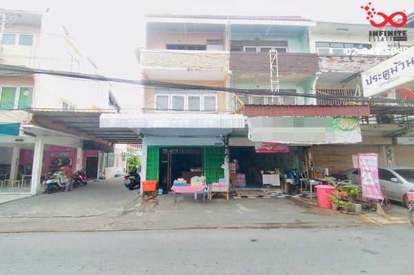 ขายอาคารพาณิชย์ 3 ชั้น ซอยเจริญราษฎร์ 7 บางคอแหลม 18 ตร.ว. 