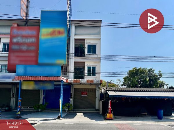 Commercial building for sale, 3 floors, area 19.3 square meters, Mit Samphan Road, Ban Puek, Chonburi.