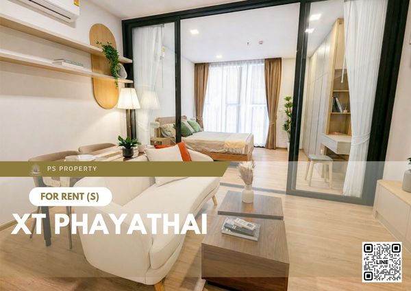 ให้เช่า 📍 XT PHAYATHAI 📍 เฟอร์นิเจอร์ และ เครื่องใช้ไฟฟ้าครบ ใกล้ BTS พญาไท 