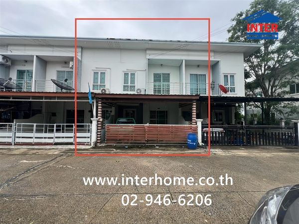 ทาวน์เฮ้าส์ 2 ชั้น 21.6 ตร.ว. หมู่บ้านเดอะเนเจอร์ การ์เด้น ซอยเทศบาล5 ถนนประทุมธานี-บางเขน (346) ถนนบางบัวทองสุพรรณบุรี ลาดหลุมแก้ว ปทุมธานี 