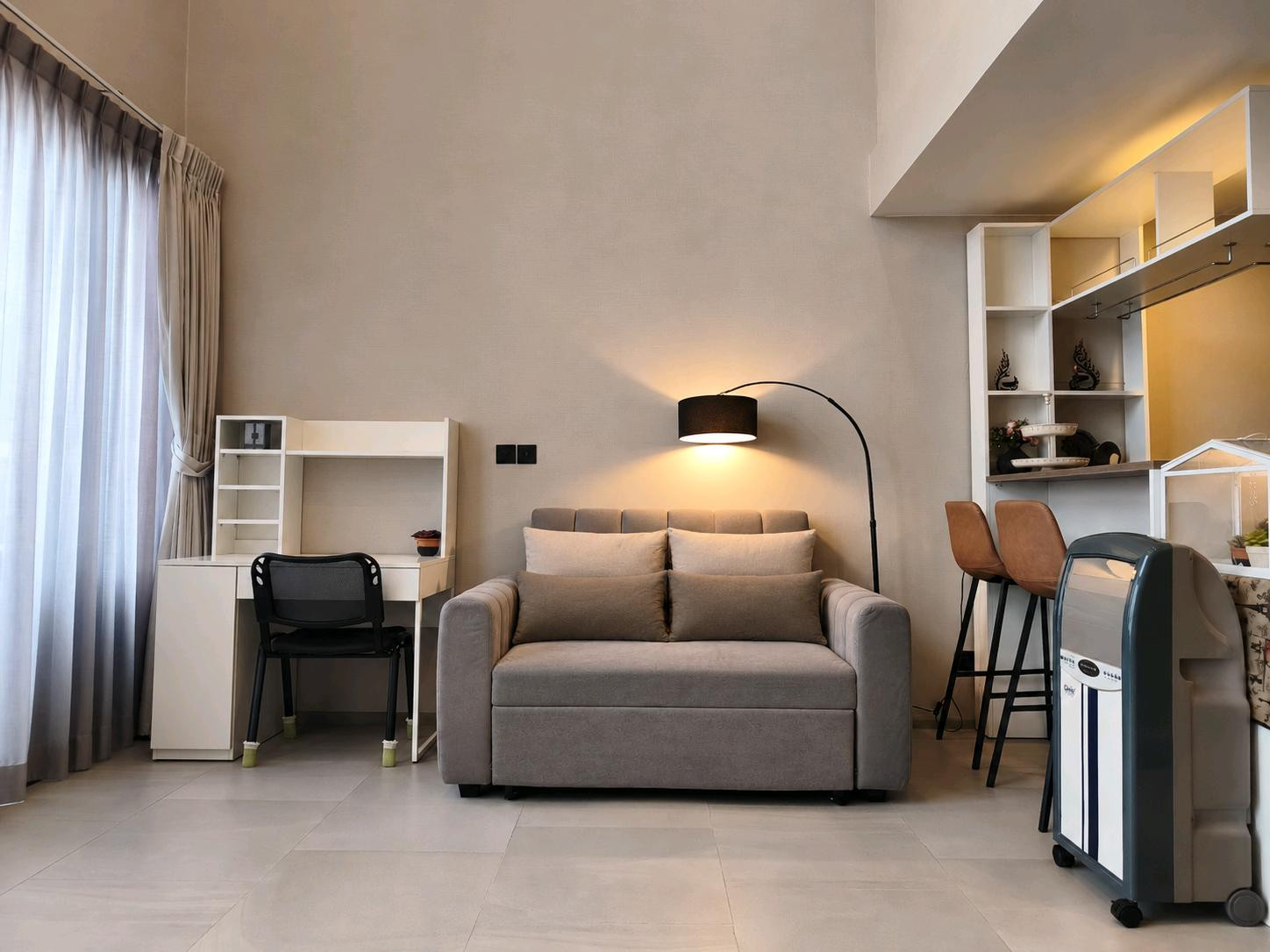 Condo for rent @Cooper Siam, 5th floor, size 51.90 sq m., 2-story condo, Loft Style, complete furniture and electrical appliances. – รูปที่ 4