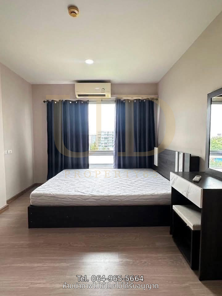 🏢 For sale/rent Be Condo near Bangkok University, Rangsit ✨ Room ready to move in, complete with furniture + electrical appliances. – รูปที่ 2