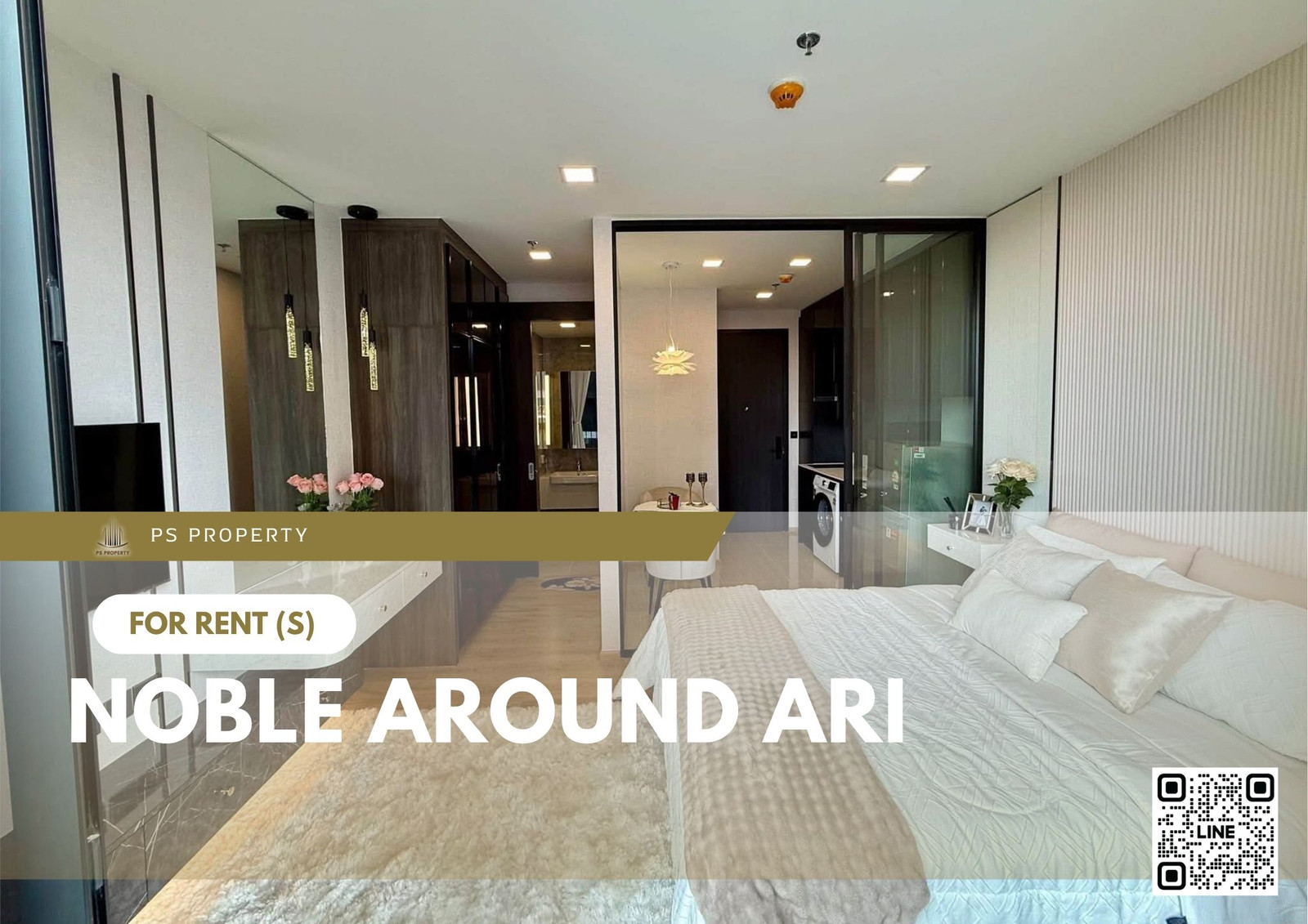 ให้เช่า ✨ Noble Around Ari ✨ เฟอร์นิเจอร์ และ เครื่องใช้ไฟฟ้าครบ ใกล้ BTS อารีย์ ให้เช่า ✨ Noble Around Ari ✨ เฟอร์นิเจอร์ และ เครื่องใช้ไฟฟ้าครบ ใกล้ BTS อารีย์