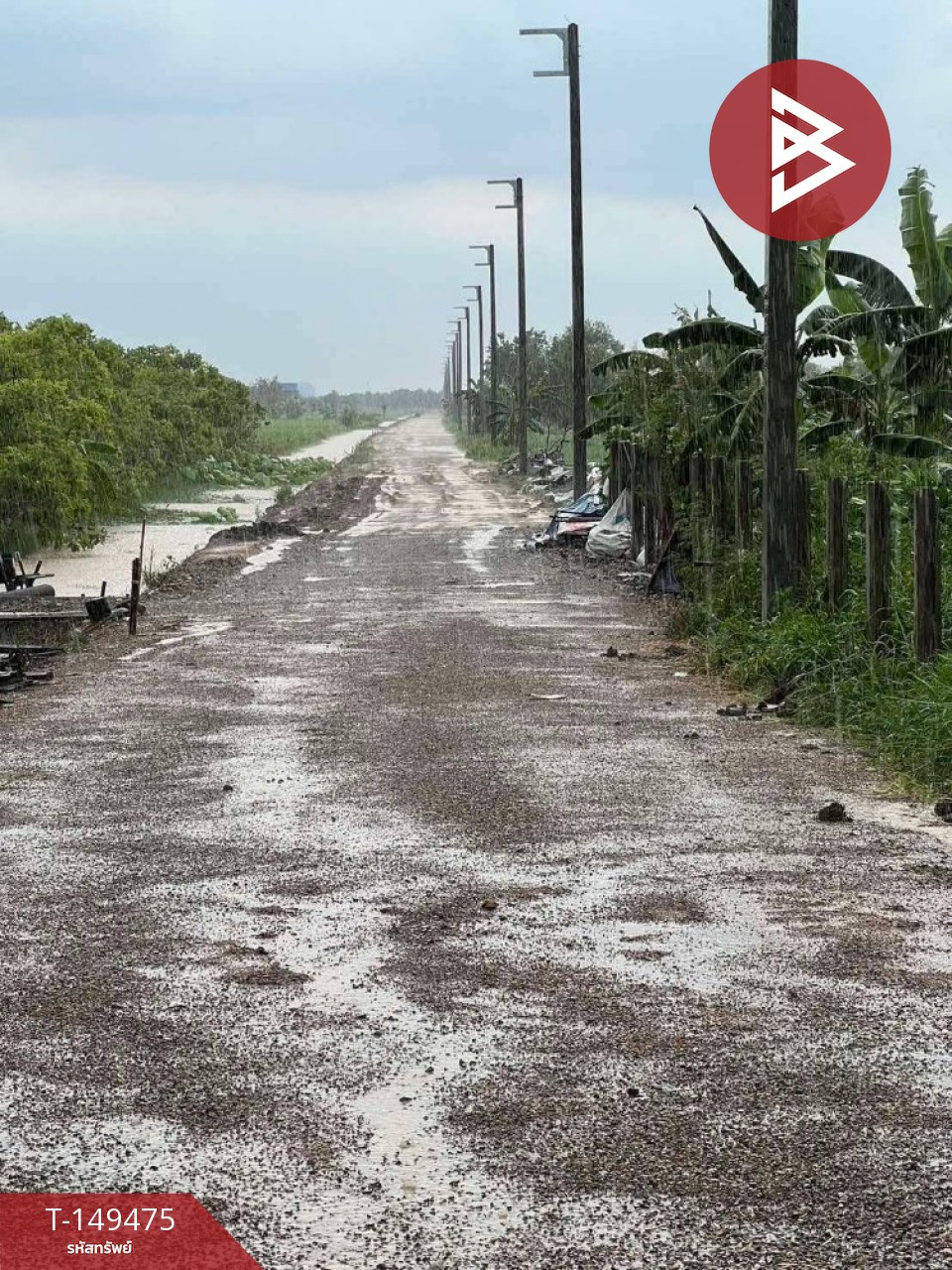 Land for sale, area 2 rai 25 sq m, Khlong Song, Khlong Luang, Pathum Thani. – รูปที่ 3