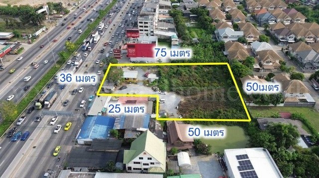 ให้เช่า ที่ดินเปล่า 2 ไร่ 60 ตารางวา ติดถนนกาญจนาภิเษก สัญญาระยะยาว – รูปที่ 3