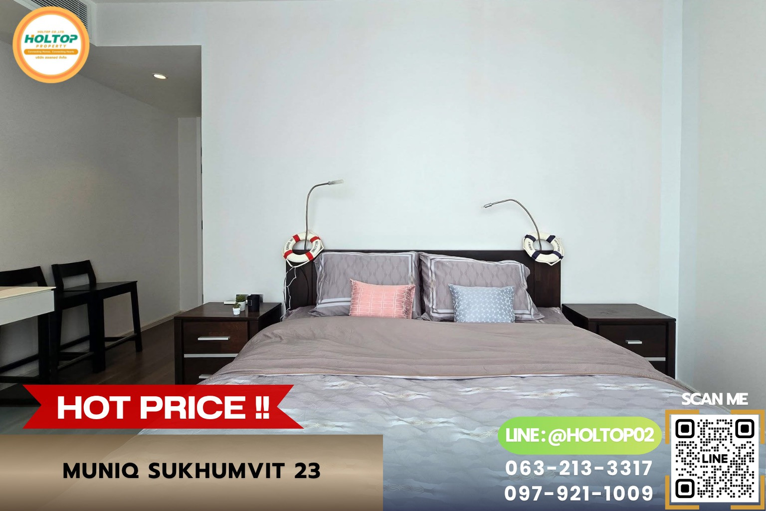 #R10790 ให้เช่าคอนโด MUNIQ Sukhumvit 23 #R10790 ให้เช่าคอนโด MUNIQ Sukhumvit 23
