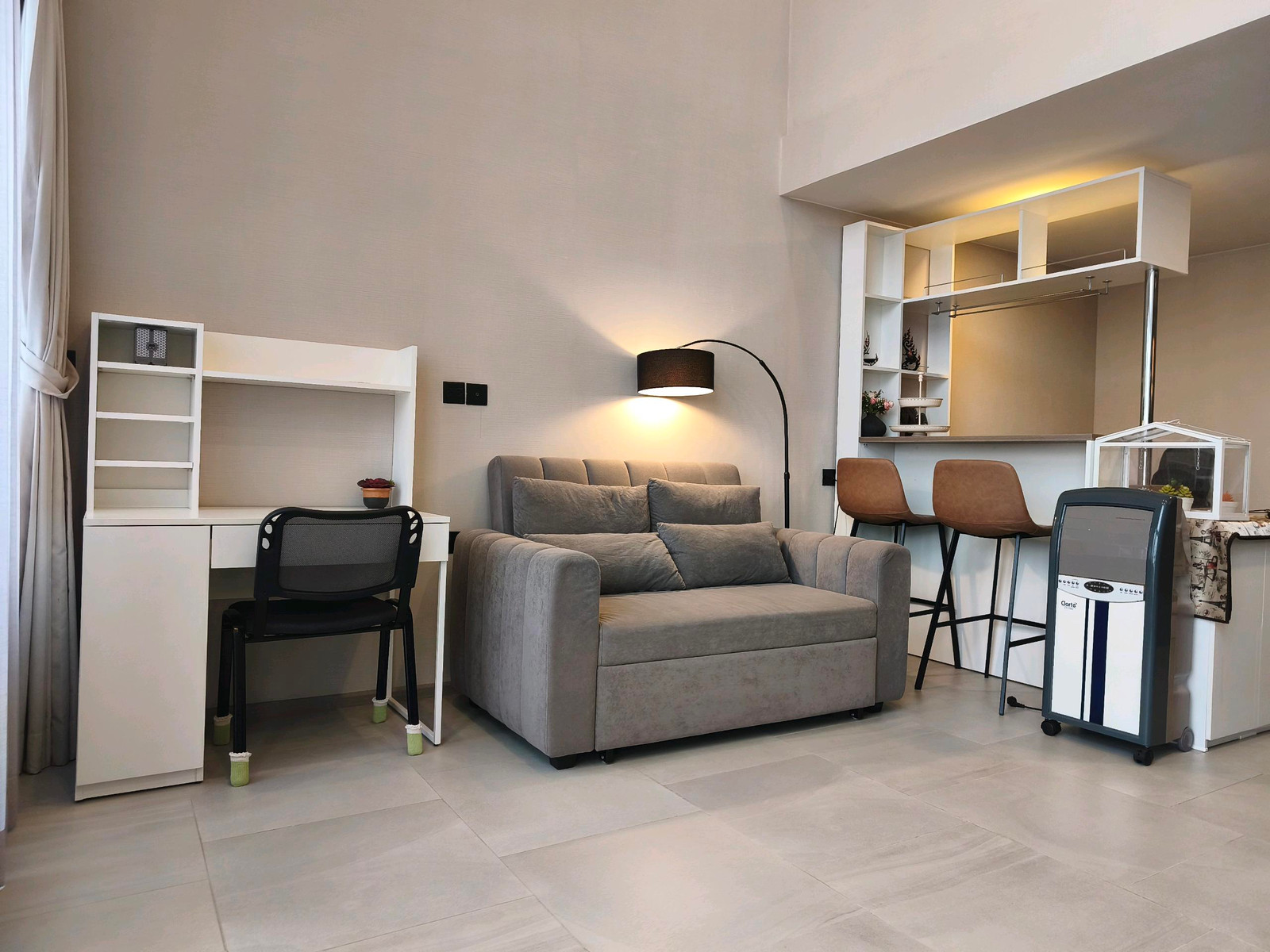 ให้เช่า Condo @Cooper Siam ชั้น 5 ขนาด 51.90 ตรม. คอนโด 2 ชั้น Style  Loft, เฟอร์นิเจอร์และเครื่องใช้ไฟฟ้าครบ – รูปที่ 4