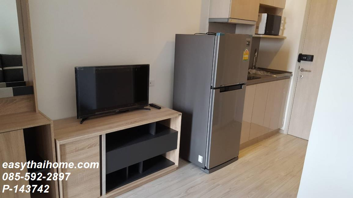 P-143742 ให้เช่าคอนโด Ideo Mobi Sukhumvit Eastgate ใกล้ BTS บางนา | สตูดิโอ 21 ตรม. ชั้น 10 วิวเมือง แต่งสวยพร้อมอยู่ Line@easythaihome 085-592-2897  – รูปที่ 4