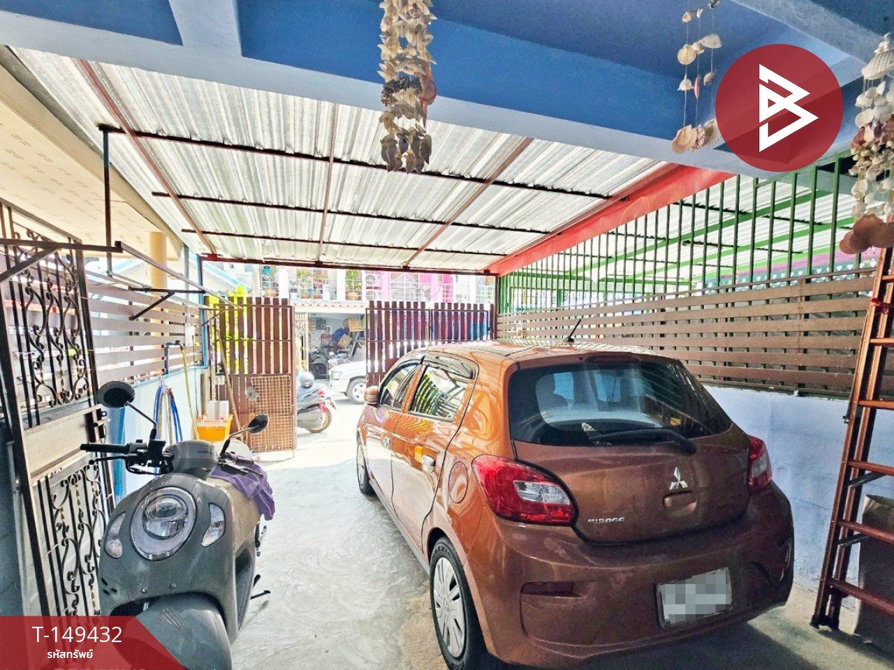 Urgent sale townhouse Nakhon Thong Village 3, Phraeksa, ready to move in. – รูปที่ 4
